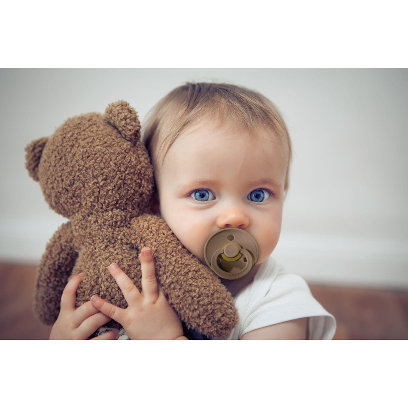 BIBS pacifiers dummies baby and teddy bear