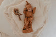 Elastic Newborn Gown - Desert Bronze-Knotted Gown-Luna's Treasures-Eko Kids