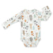 Long-sleeved Cotton Bodysuit-Bodysuit-ColorStories-1-3 months (62 cm)-Woodland-Eko Kids