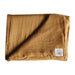 Organic Bamboo Muslin Swaddle Wrap - Golden Honey-Swaddle-Halo & Horns-Eko Kids