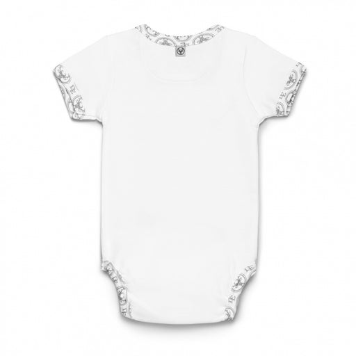 Short-sleeved PIMA Cotton Bodysuit-Bodysuit-Dear Eco-Newborn (56 cm)-Dear Eco Logo-Eko Kids